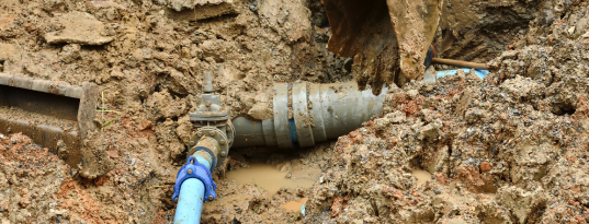 pipe line check for leakage